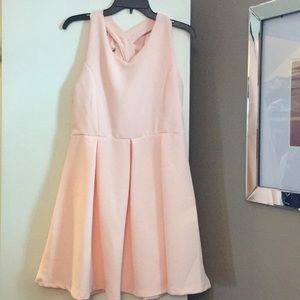 Adorable blush dress